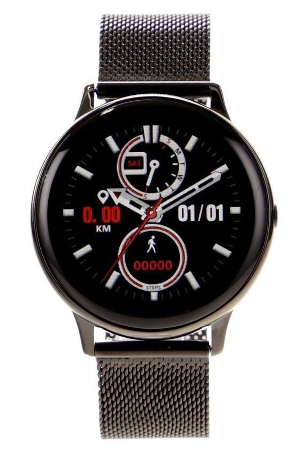 Smartwatch damski czarny na bransolecie  Hagen DT88 (1).jpg